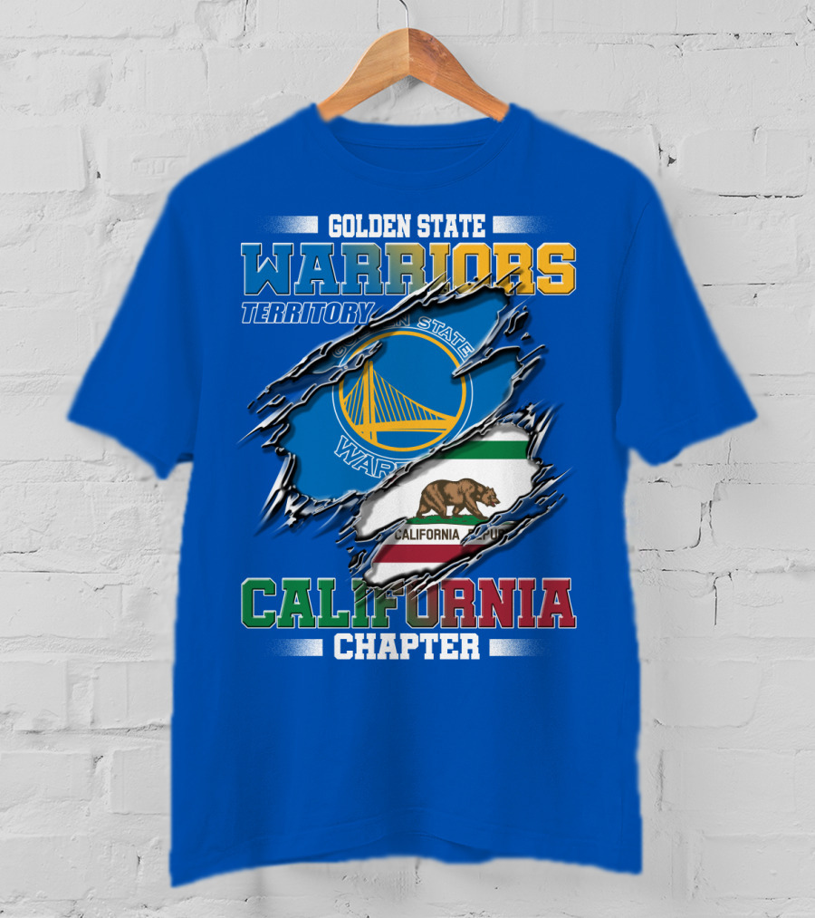 Golden State Warriors Territory California Chapter T-Shirt