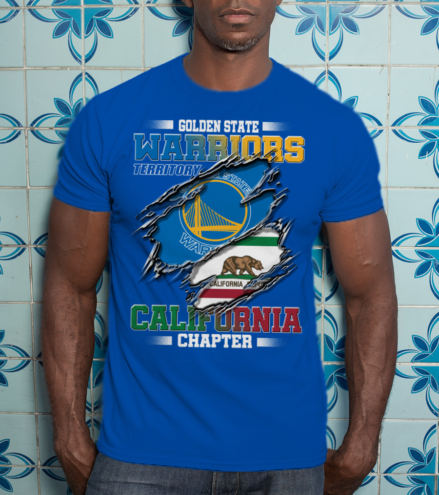 Golden State Warriors Territory California Chapter T-Shirt