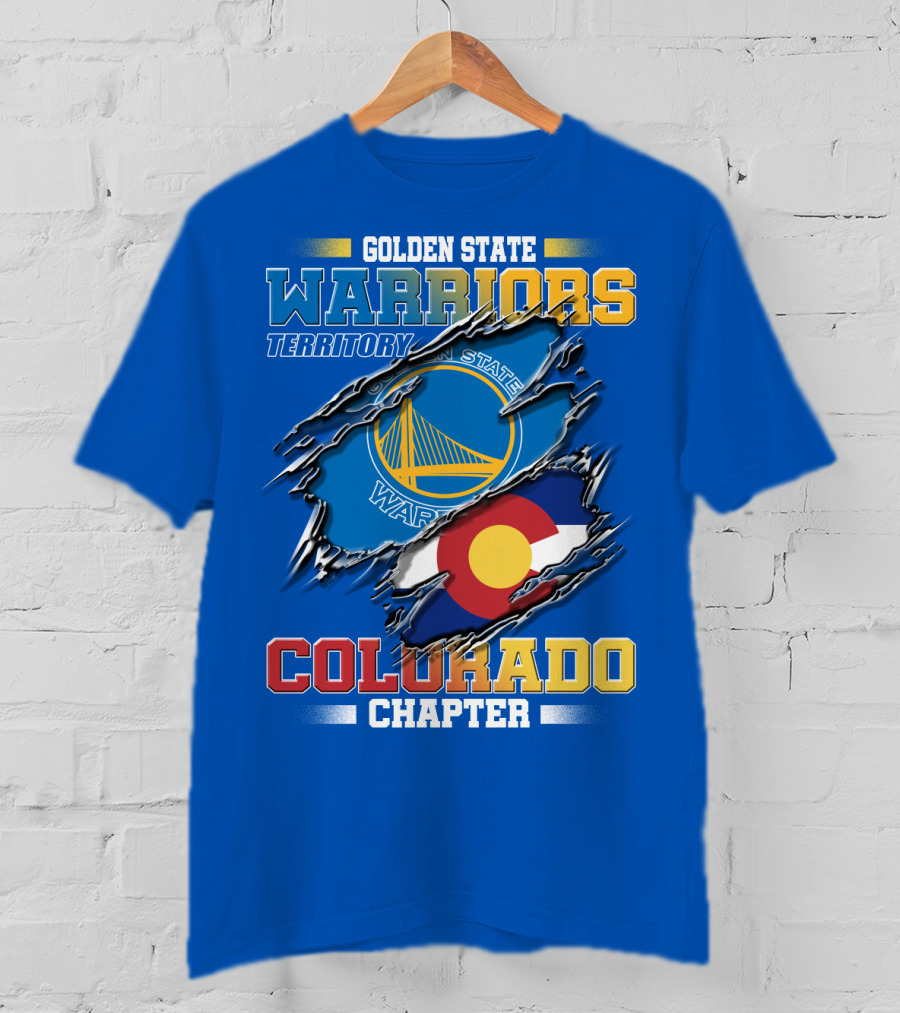 Golden State Warriors Territory Colorado Chapter T-Shirt
