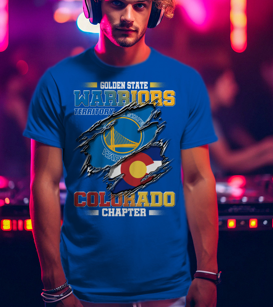 Golden State Warriors Territory Colorado Chapter T-Shirt
