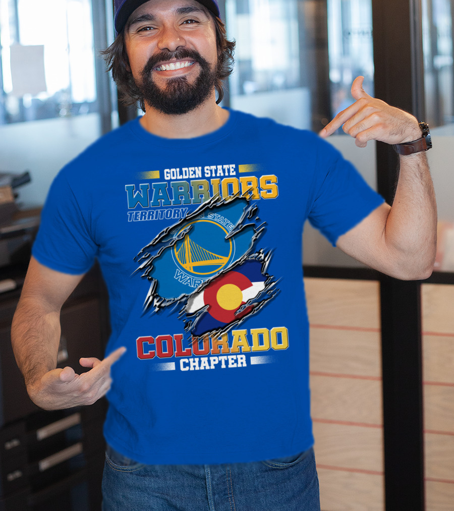 Golden State Warriors Territory Colorado Chapter T-Shirt