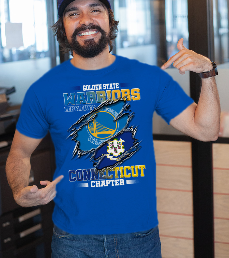Golden State Warriors Territory Connecticut Chapter T-Shirt