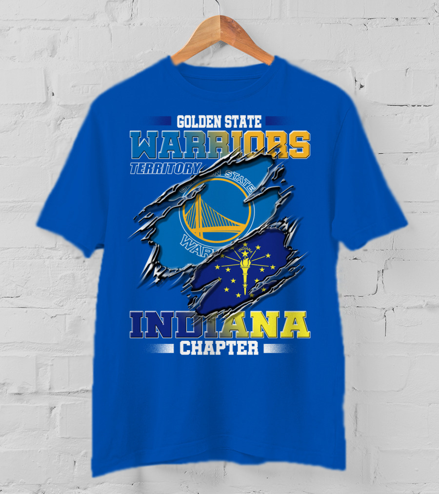 Golden State Warriors Territory Indiana Chapter T-Shirt
