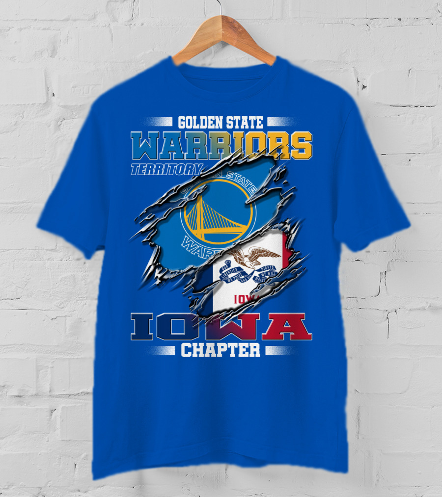 Golden State Warriors Territory Iowa Chapter T-Shirt
