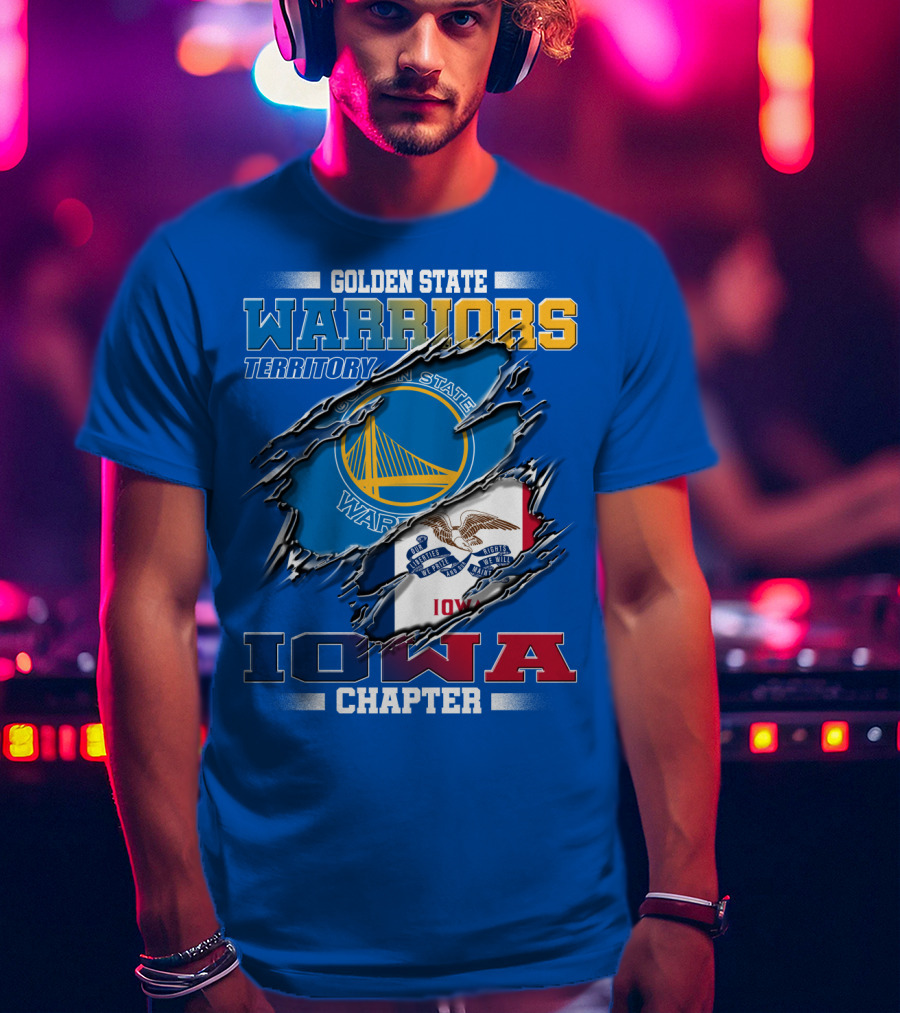 Golden State Warriors Territory Iowa Chapter T-Shirt