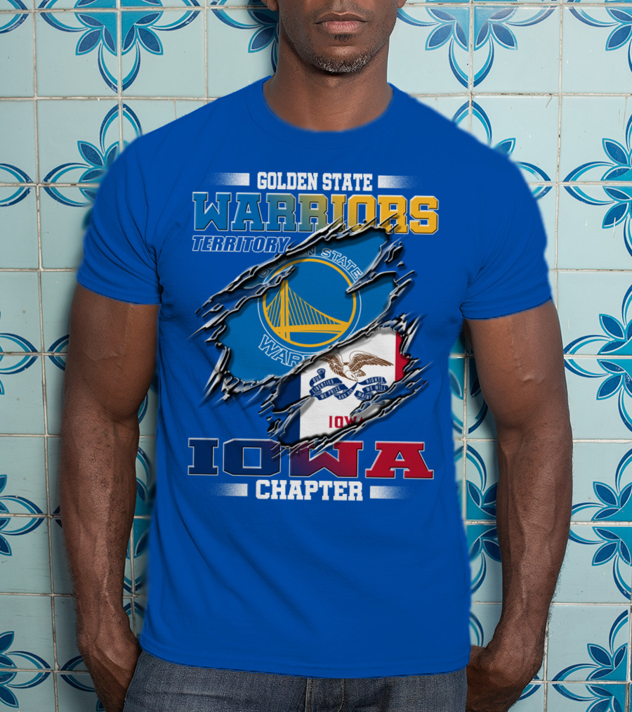 Golden State Warriors Territory Iowa Chapter T-Shirt