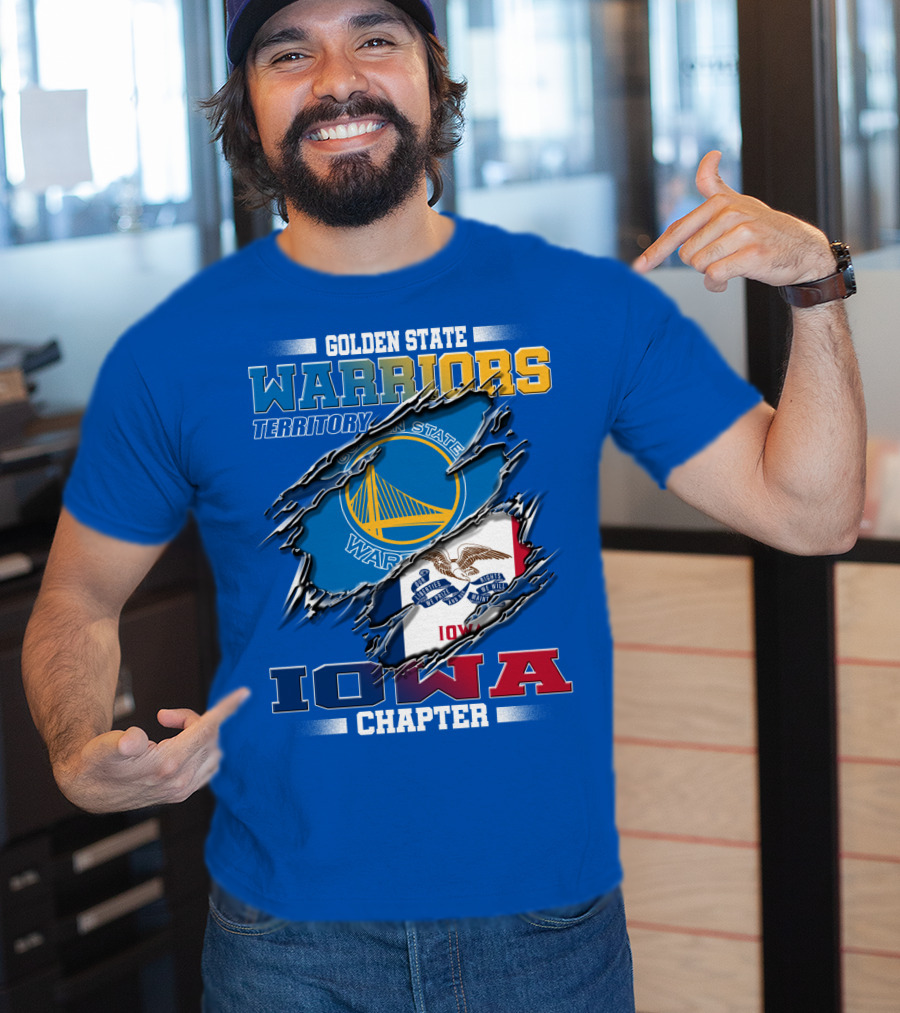 Golden State Warriors Territory Iowa Chapter T-Shirt