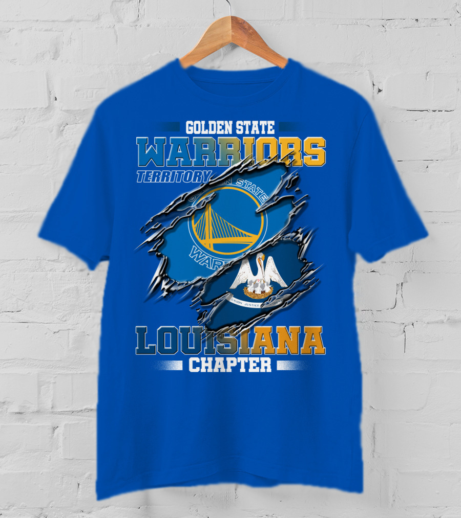 Golden State Warriors Territory Louisiana Chapter T-Shirt