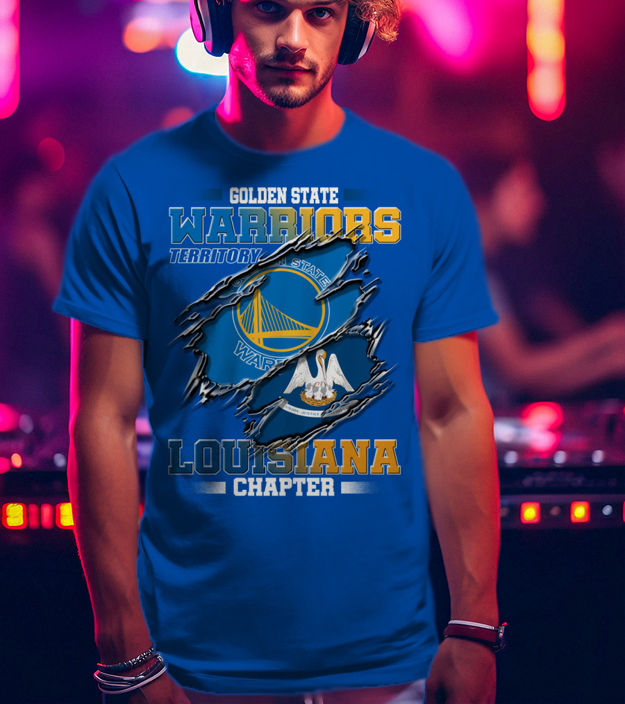 Golden State Warriors Territory Louisiana Chapter T-Shirt