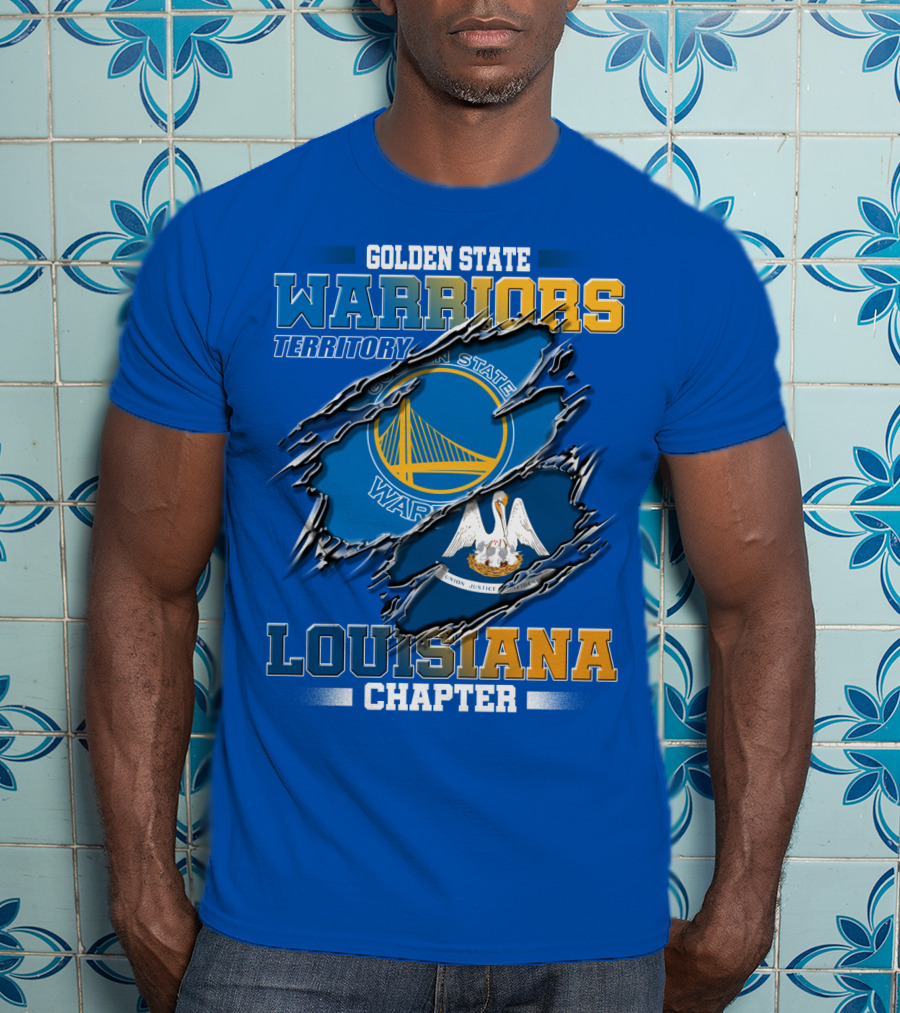 Golden State Warriors Territory Louisiana Chapter T-Shirt