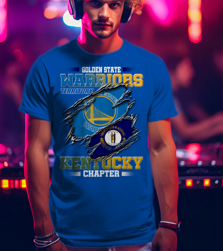 Golden State Warriors Territory Kentucky Chapter T-Shirt