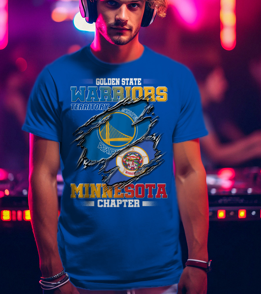 Golden State Warriors Territory Minnesota Chapter T-Shirt
