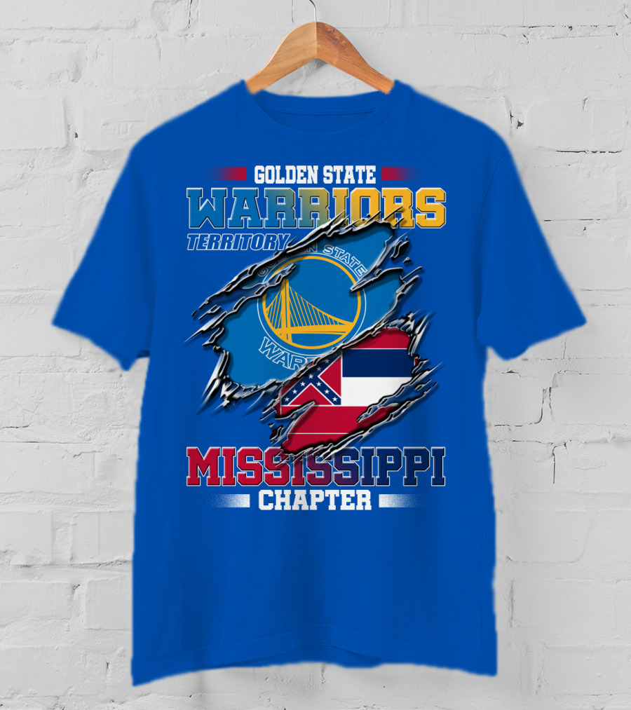 Golden State Warriors Territory Mississippi Chapter T-Shirt