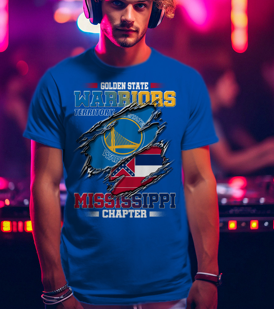 Golden State Warriors Territory Mississippi Chapter T-Shirt