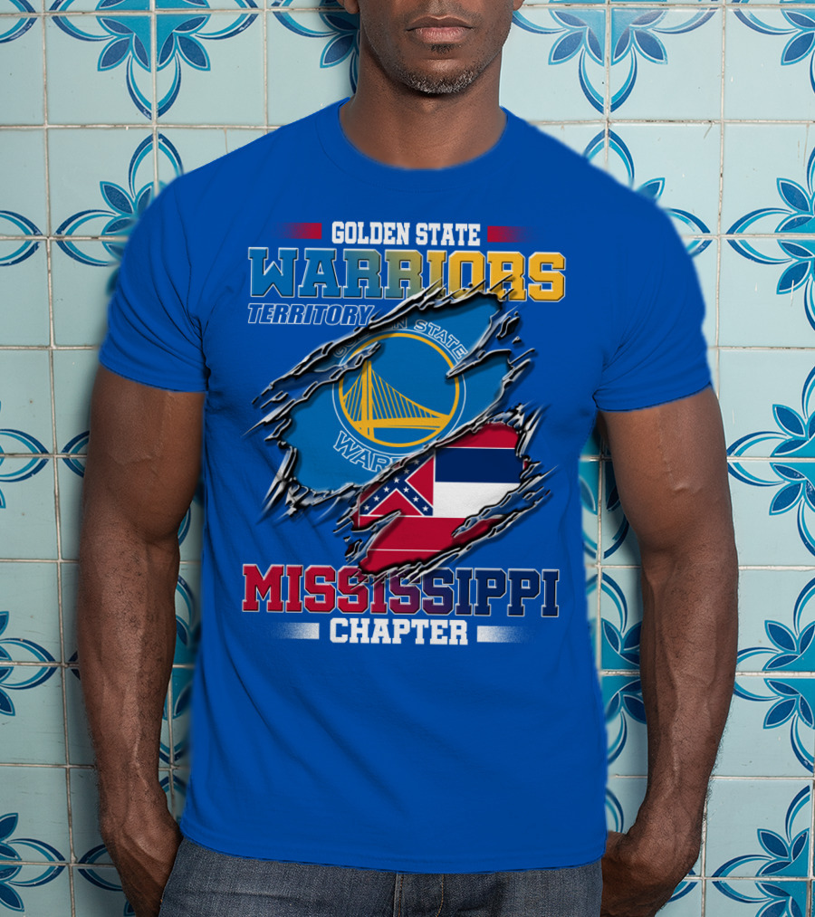 Golden State Warriors Territory Mississippi Chapter T-Shirt