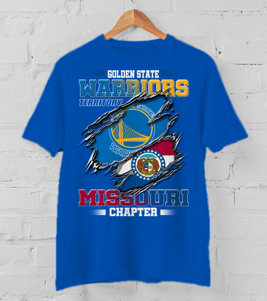 Golden State Warriors Territory Missouri Chapter T-Shirt