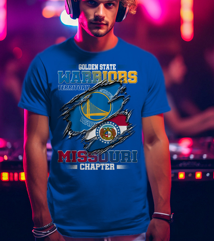 Golden State Warriors Territory Missouri Chapter T-Shirt