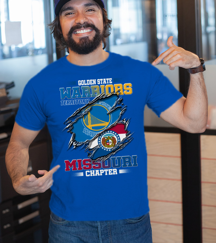 Golden State Warriors Territory Missouri Chapter T-Shirt