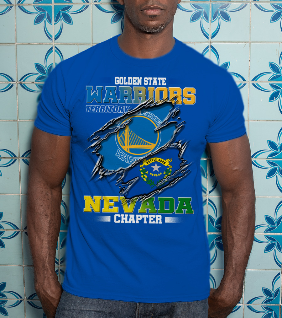 Golden State Warriors Territory Nevada Chapter Battle Born T-Shirt