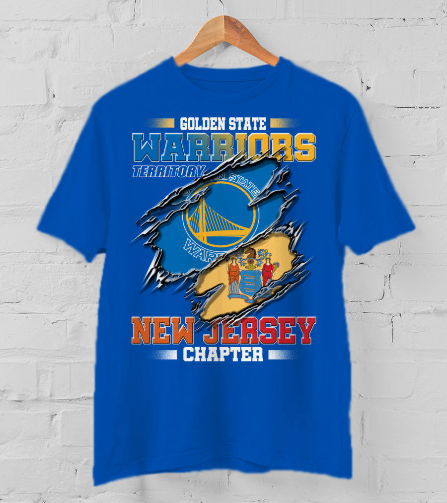 Golden State Warriors Territory New Jersey Chapter T-Shirt