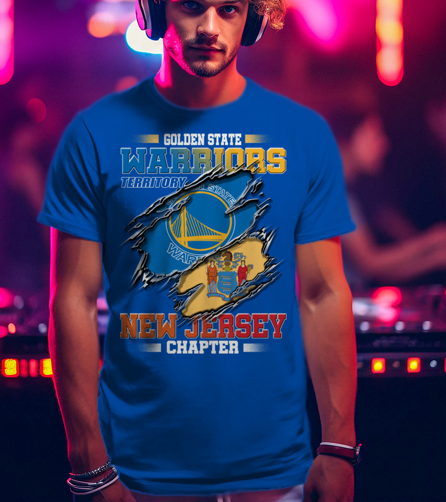 Golden State Warriors Territory New Jersey Chapter T-Shirt