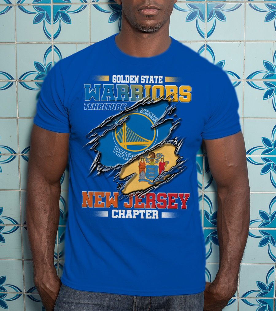 Golden State Warriors Territory New Jersey Chapter T-Shirt