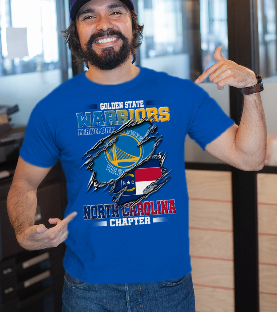 Golden State Warriors Territory North Carolina Chapter T-Shirt