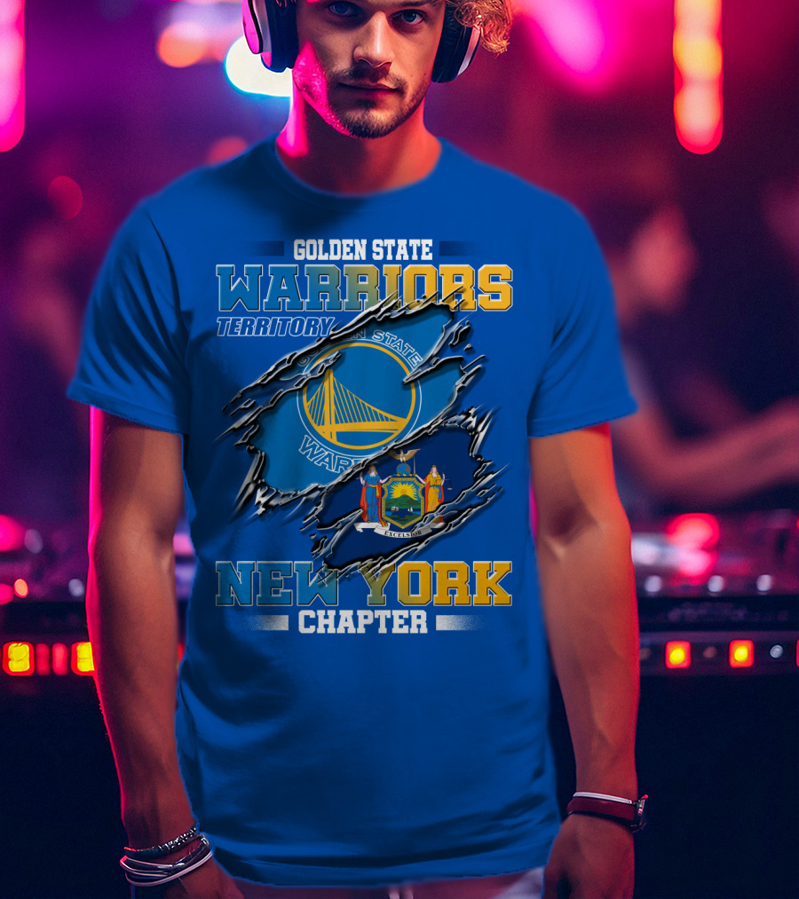 Golden State Warriors Territory New York Chapter T-Shirt