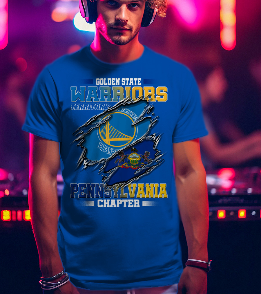 Golden State Warriors Territory Pennsylvania Chapter T-Shirt