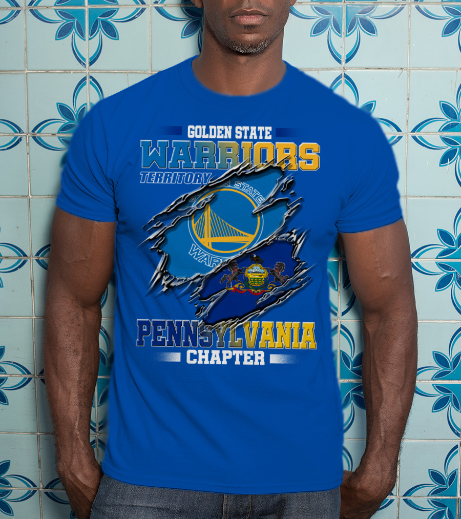 Golden State Warriors Territory Pennsylvania Chapter T-Shirt