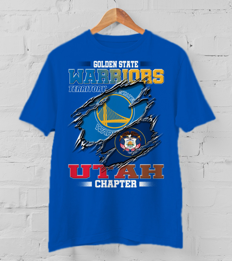 Golden State Warriors Territory Utah Chapter T-Shirt