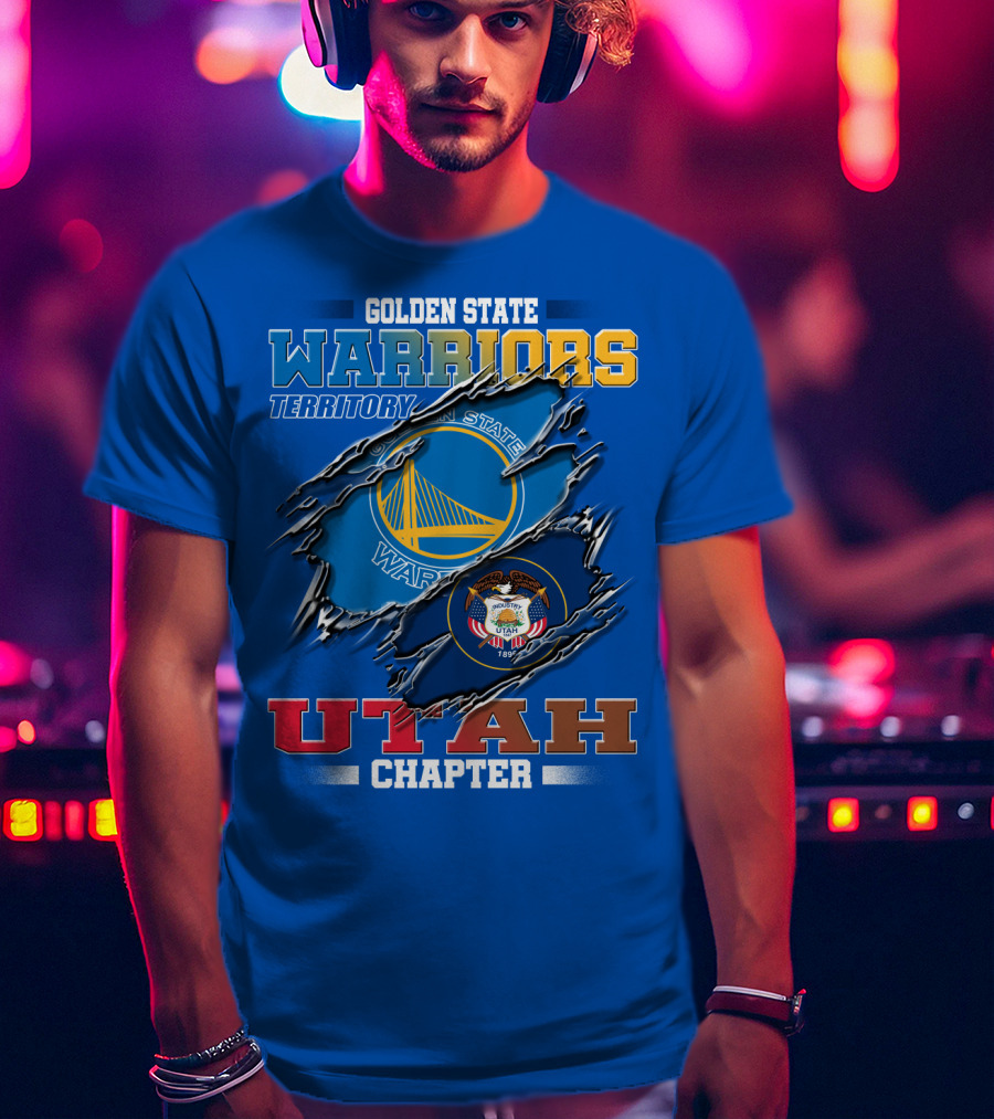 Golden State Warriors Territory Utah Chapter T-Shirt