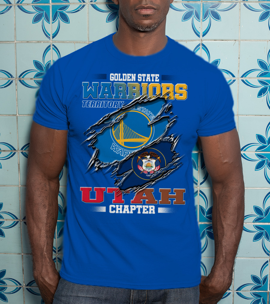 Golden State Warriors Territory Utah Chapter T-Shirt