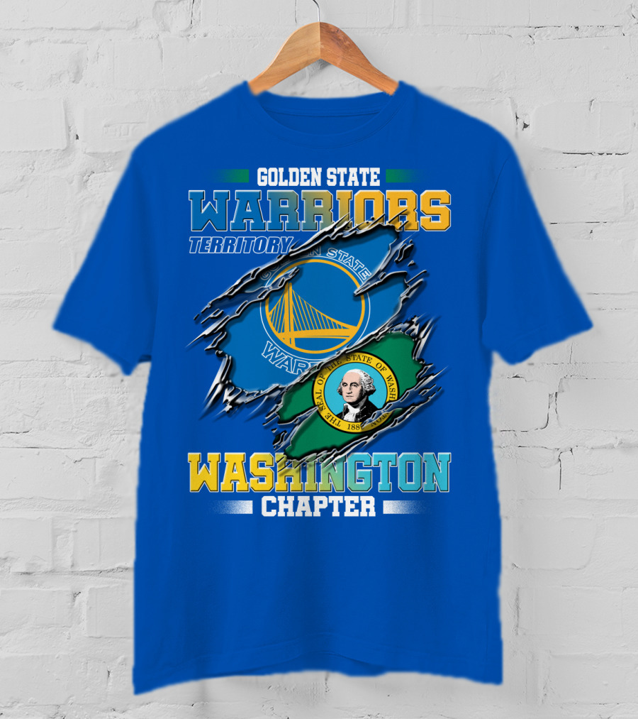 Golden State Warriors Territory Washington Chapter T-Shirt