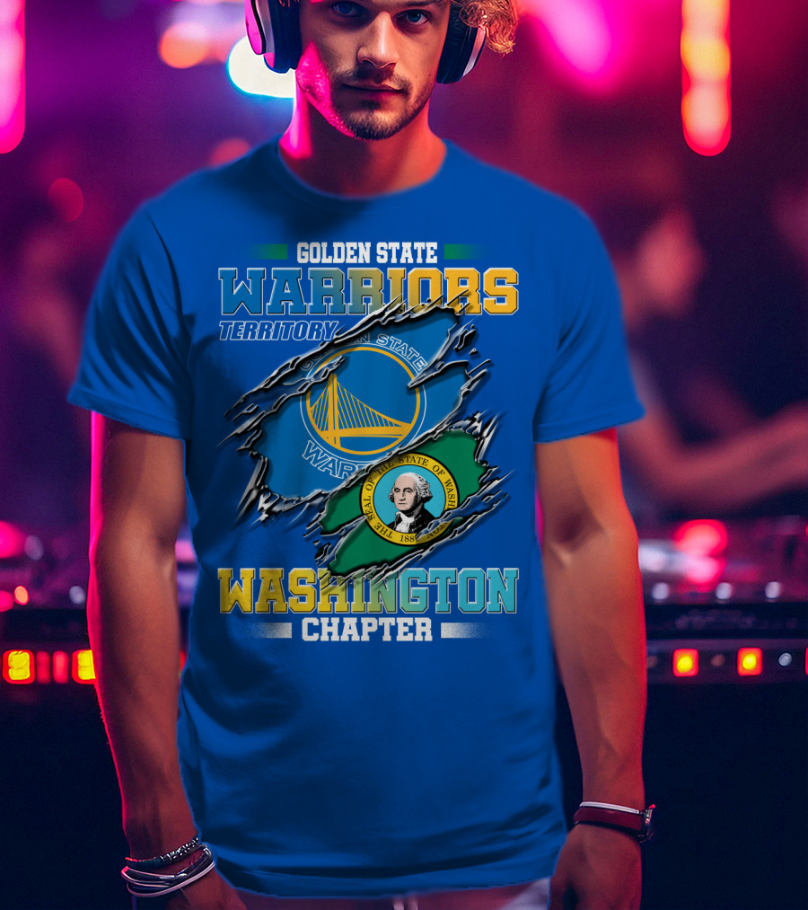 Golden State Warriors Territory Washington Chapter T-Shirt