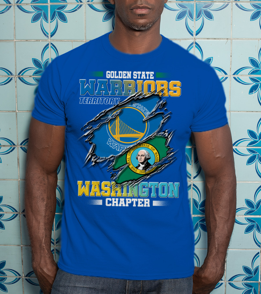 Golden State Warriors Territory Washington Chapter T-Shirt
