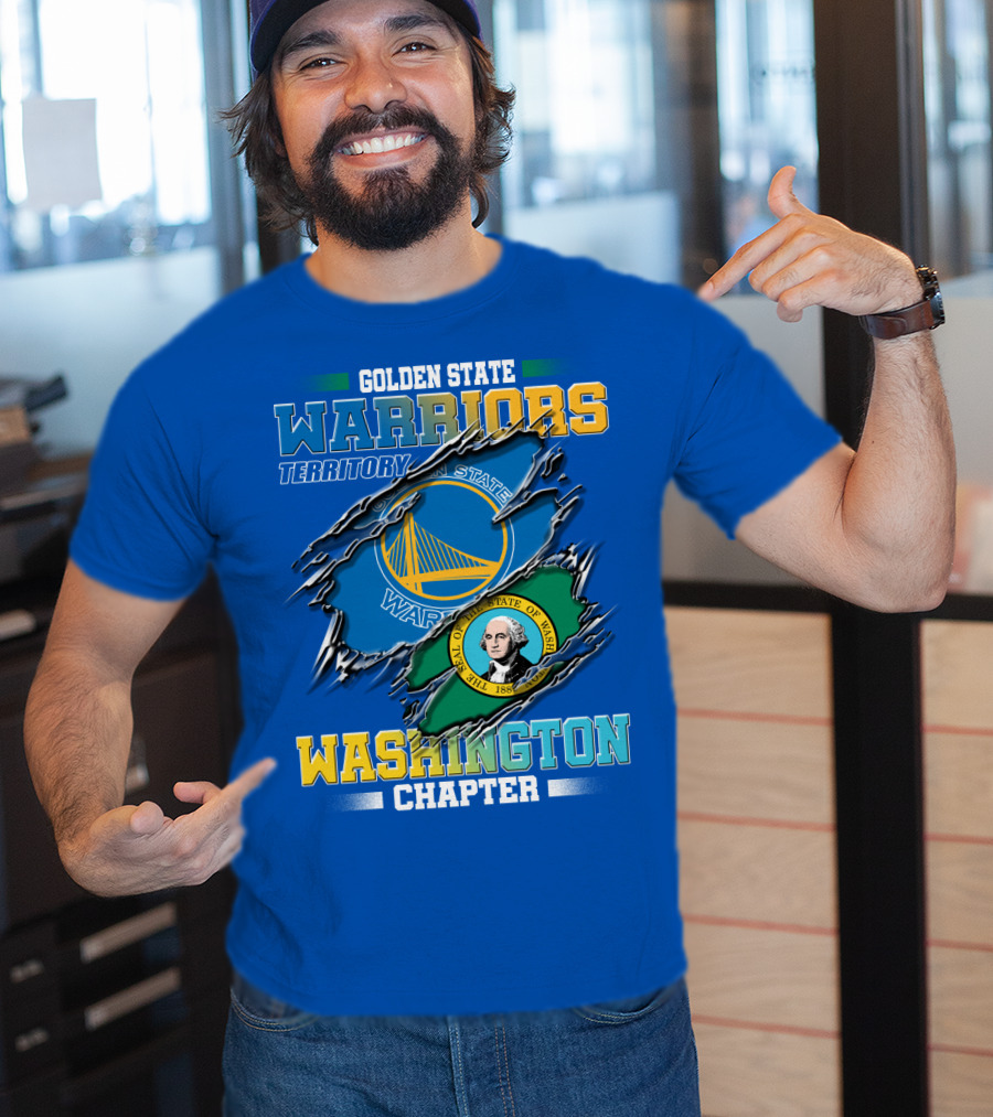 Golden State Warriors Territory Washington Chapter T-Shirt