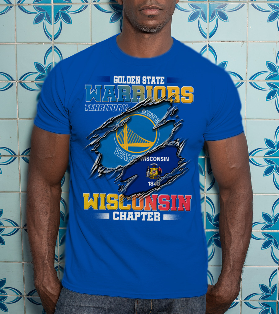 Golden State Warriors Territory Wisconsin Chapter T-Shirt