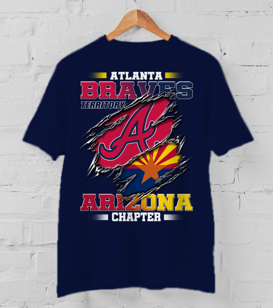 Atlanta Braves Territory Arizona Chapter T-Shirt