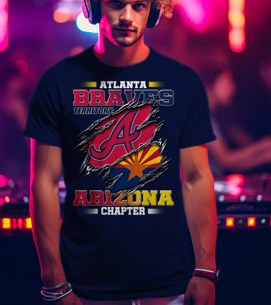 Atlanta Braves Territory Arizona Chapter T-Shirt
