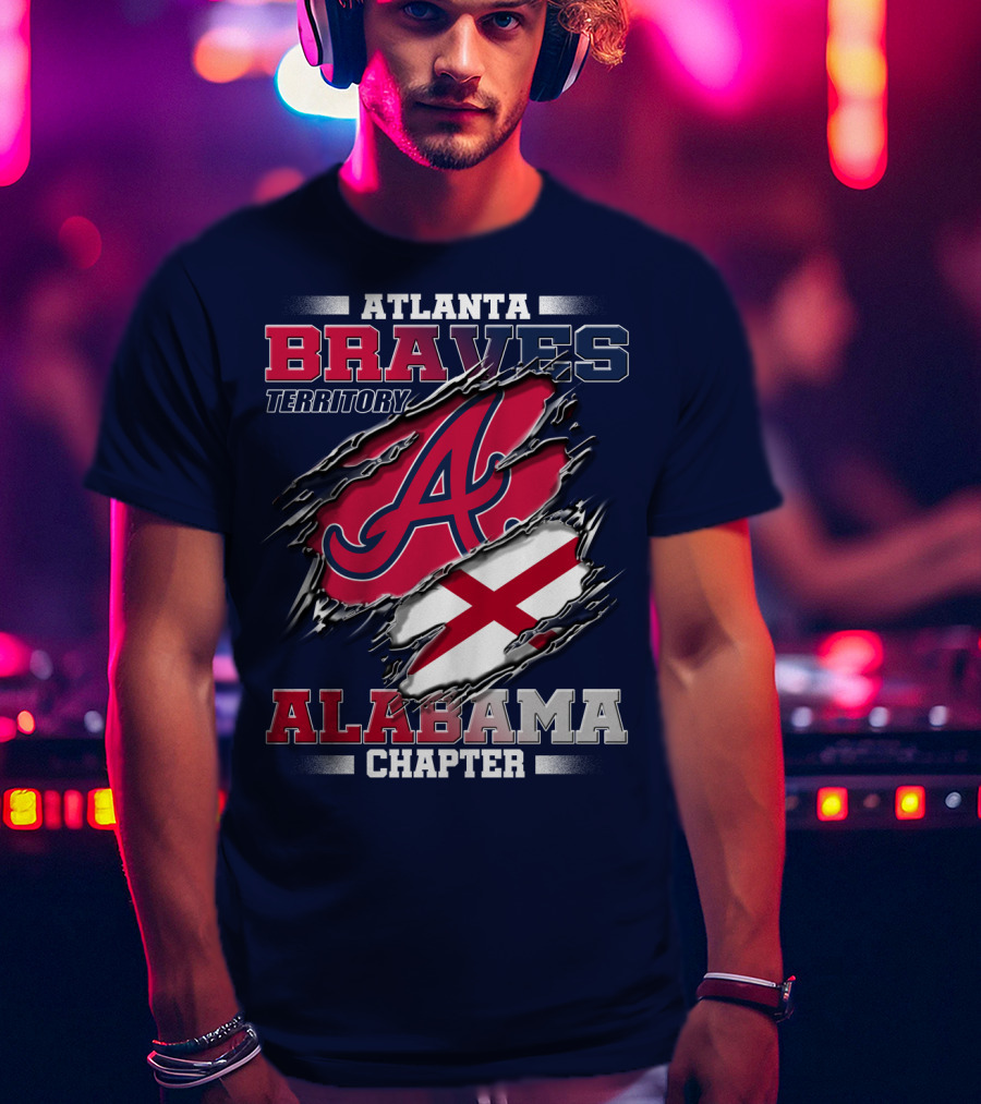 Atlanta Braves Territory Alabama Chapter T-Shirt
