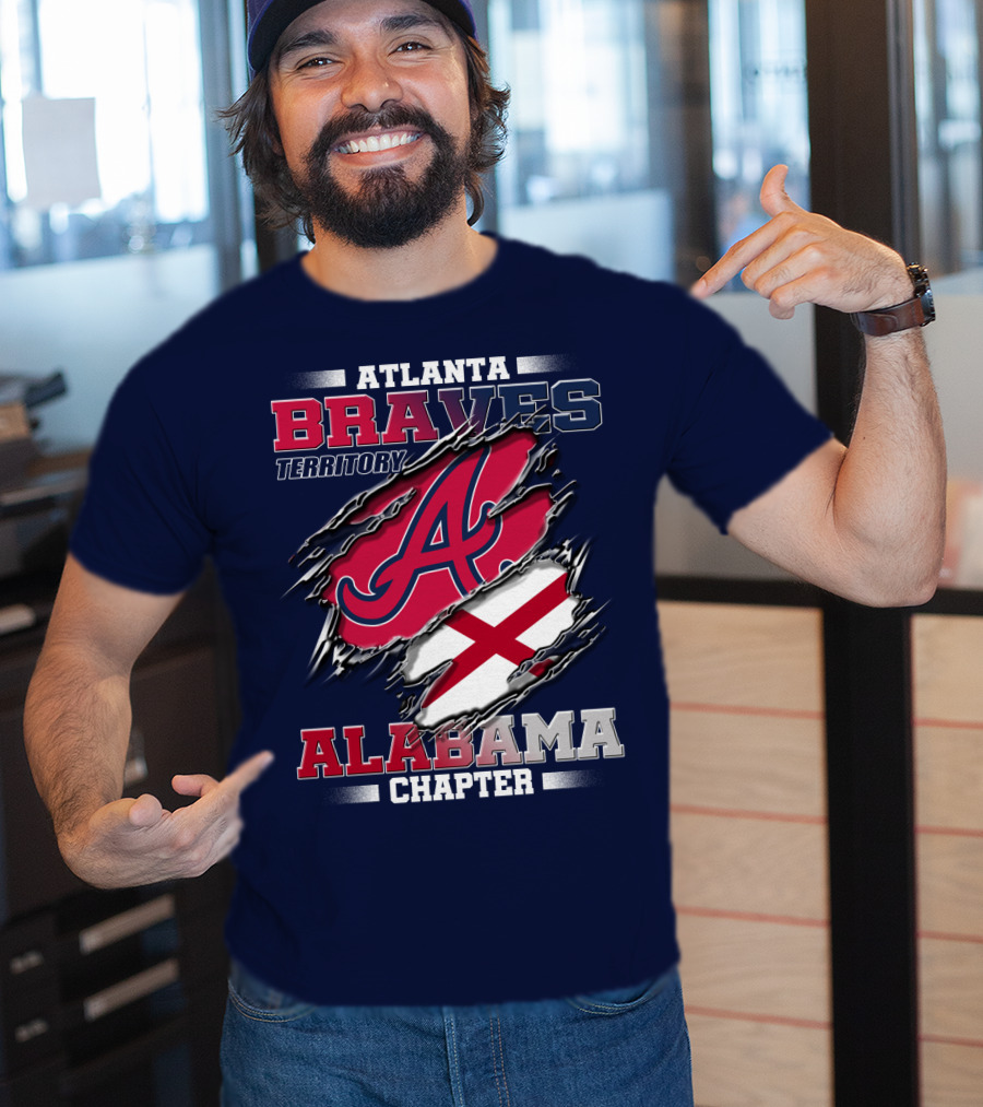 Atlanta Braves Territory Alabama Chapter T-Shirt