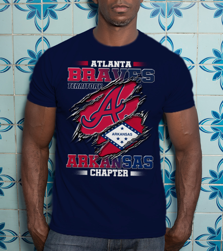 Atlanta Braves Territory Arkansas Chapter T-Shirt