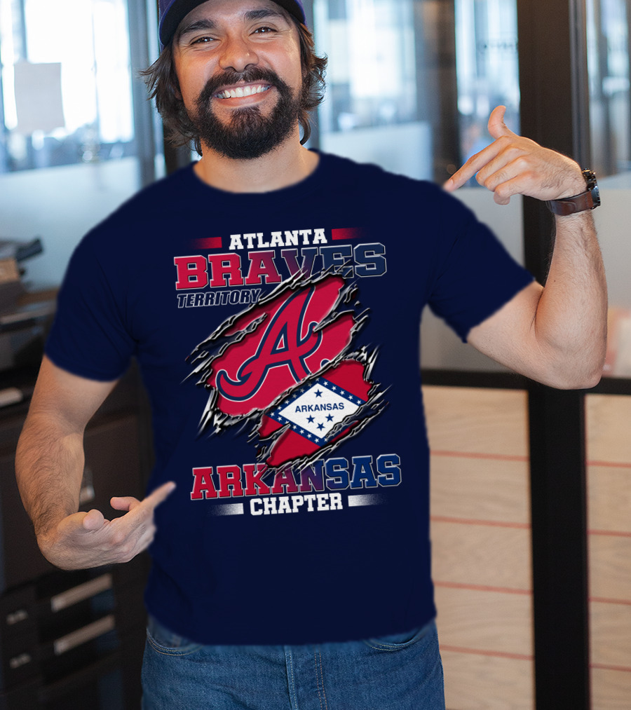 Atlanta Braves Territory Arkansas Chapter T-Shirt