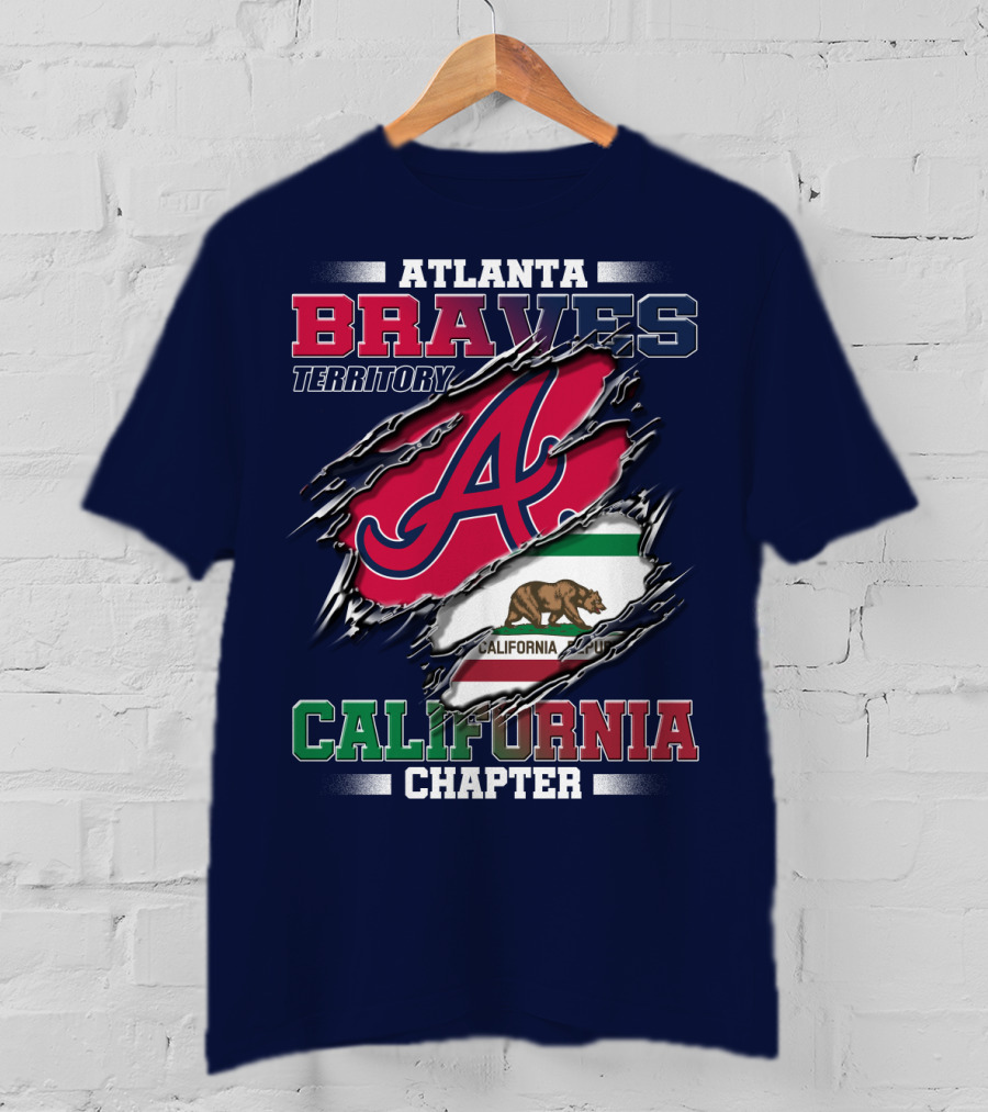 Atlanta Braves Territory California Chapter T-Shirt