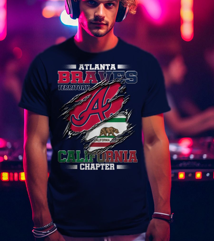 Atlanta Braves Territory California Chapter T-Shirt