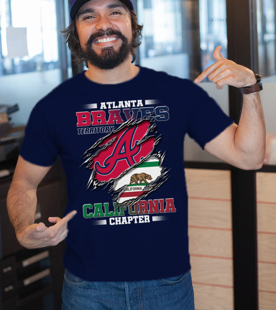 Atlanta Braves Territory California Chapter T-Shirt
