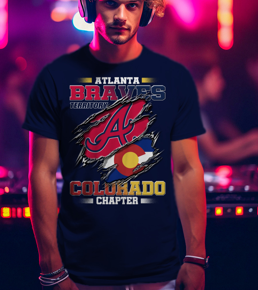Atlanta Braves Territory Colorado Chapter T-Shirt