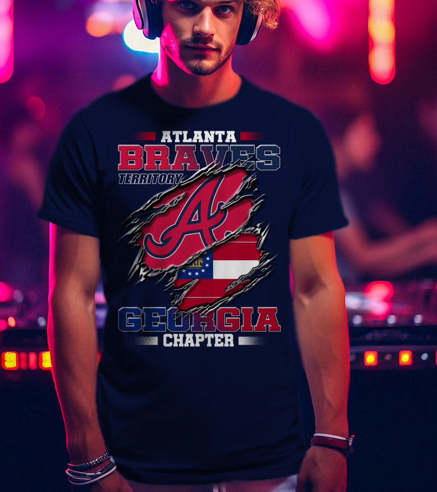 Atlanta Braves Territory Georgia Chapter T-Shirt