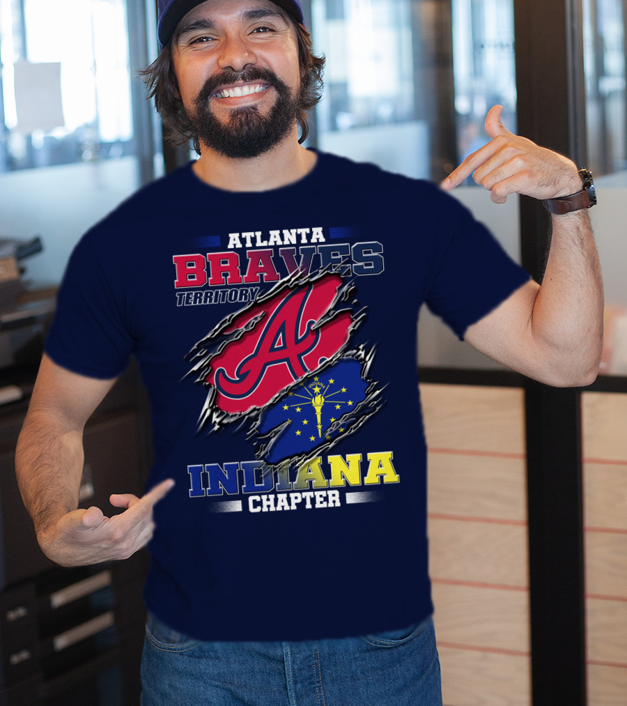 Atlanta Braves Territory Indiana Chapter T-Shirt